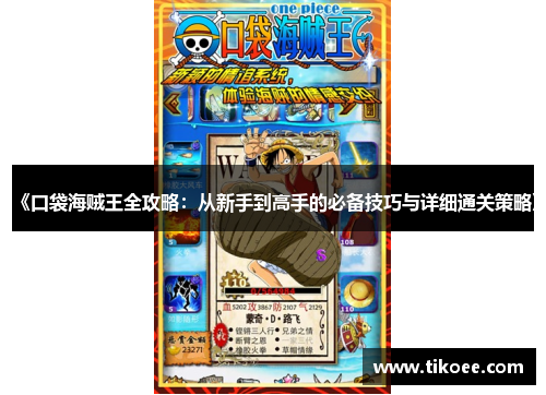 《口袋海贼王全攻略：从新手到高手的必备技巧与详细通关策略》